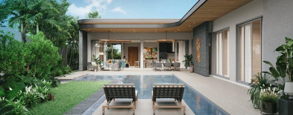 Новый комплекс вилл с бассейнами, Пхукет, Таиланд