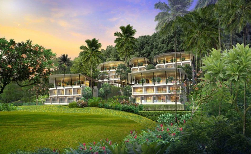 Элитная резиденция с бассейном и панорамным видом на море, Самуи, Таиланд