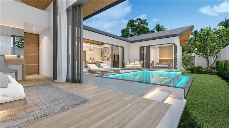 Комплекс вилл с бассейнами, Самуи, Таиланд