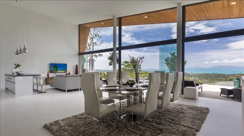 Резиденция с бассейном и панорамным видом, Самуи, Таиланд