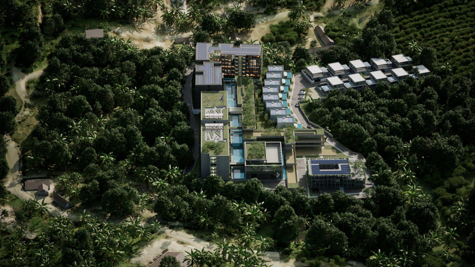 Просторные современные апартаменты рядом с пляжами, в окружениии живописной природы, Лаян, Пхукет, Таиланд