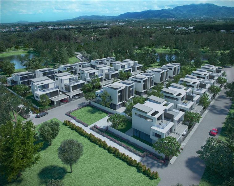 Охраняемая резиденция в большом престижном комплексе с богатой инфраструктурой, Пхукет, Таиланд