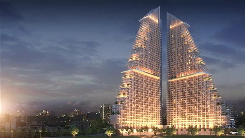 Элитная высотная резиденция с аквапарком, отелем и ресторанами, Паттайя, Таиланд