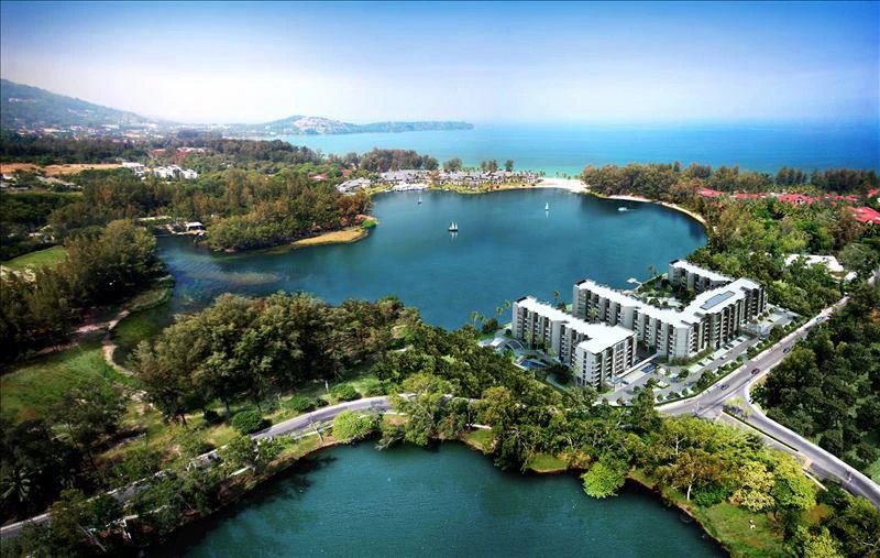 Новая красивая резиденция на берегу лагуны, Пхукет, Таиланд