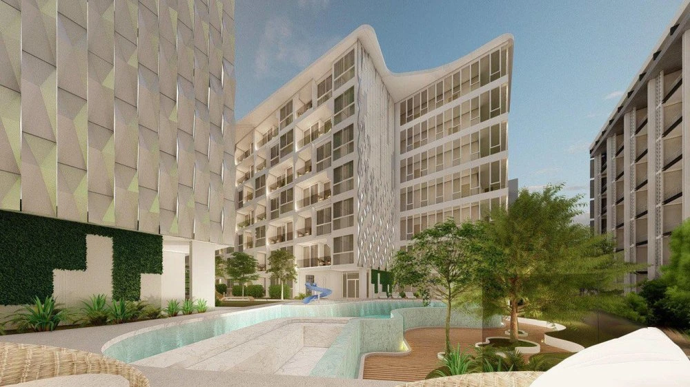 Новая резиденция в 800 метрах от пляжа, Най Харн, Пхукет, Таиланд