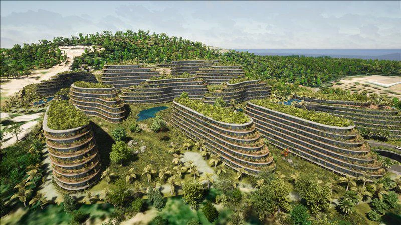 Новая резиденция с бассейнами и видом на океан, Пхукет, Таиланд