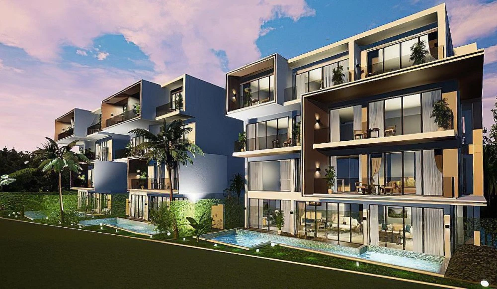 Виллы с бассейнами на крыше, тренажерными залами, в 500 метрах от пляжа Ката, Пхукет, Таиланд