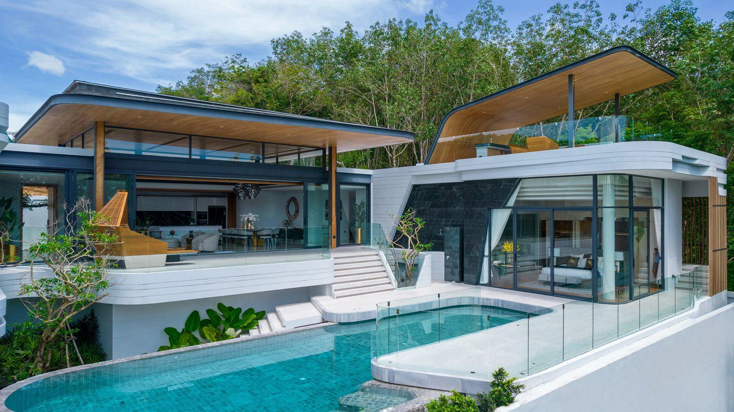 Новые виллы с видом на море, Пхукет, Таиланд