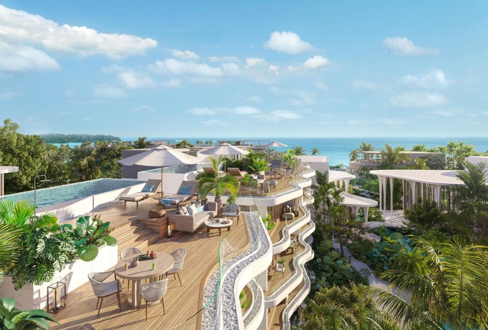 Новая недвижимость в элитном апарт-отеле на берегу моря, Лагуна Пхукет, Таиланд