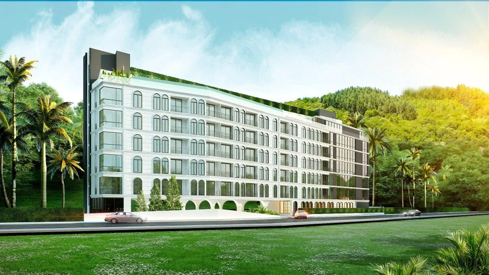 Двухкомнатные квартиры в новой охраняемой резиденции, рядом с пляжем Карон, Пхукет, Таиланд