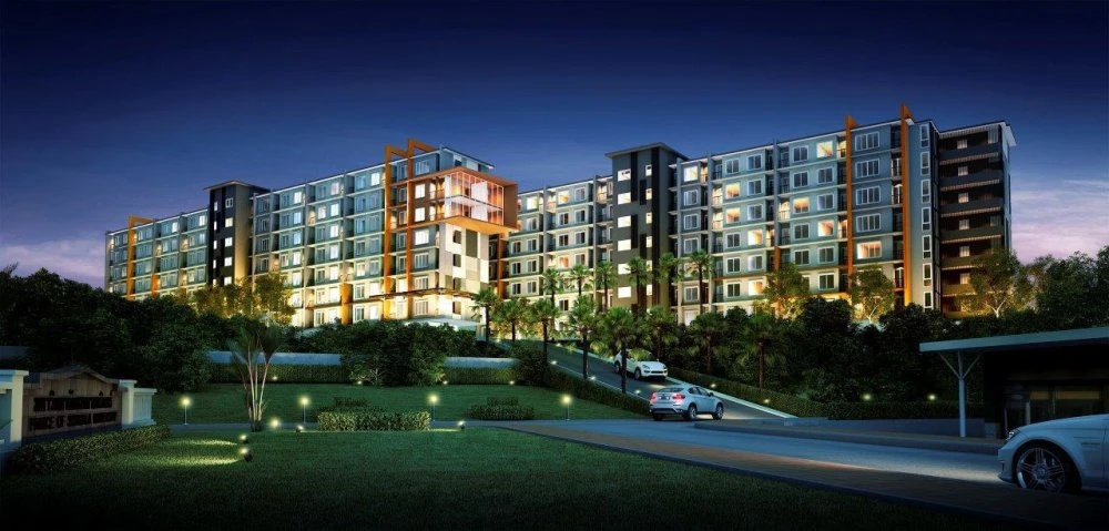 Элитный жилой комплекс с бассейнами в центре Пхукета, Таиланд