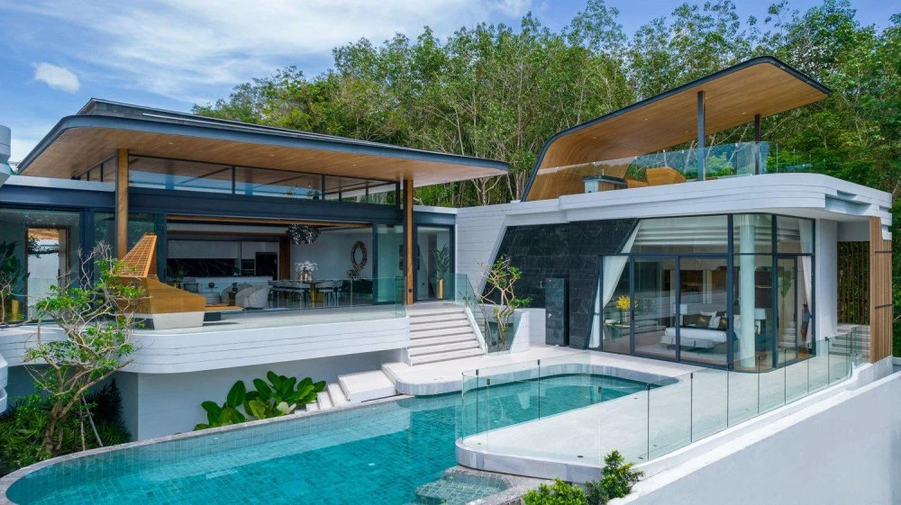 Новые виллы с видом на море, Пхукет, Таиланд