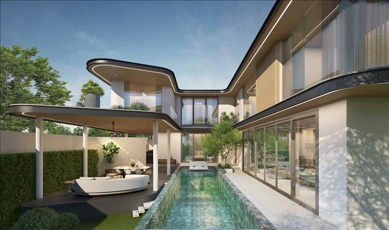 Новый комплекс вилл с горячими источниками рядом с пляжем, Пхукет, Таиланд