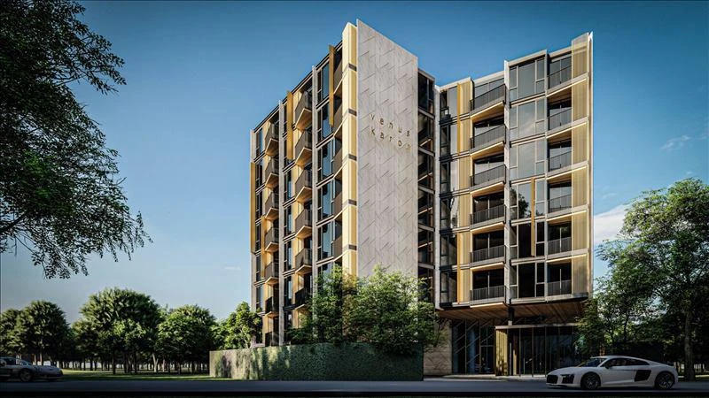 Резиденция с бассейном и круглосуточной охраной недалеко от пляжа Карон, Пхукет, Таиланд