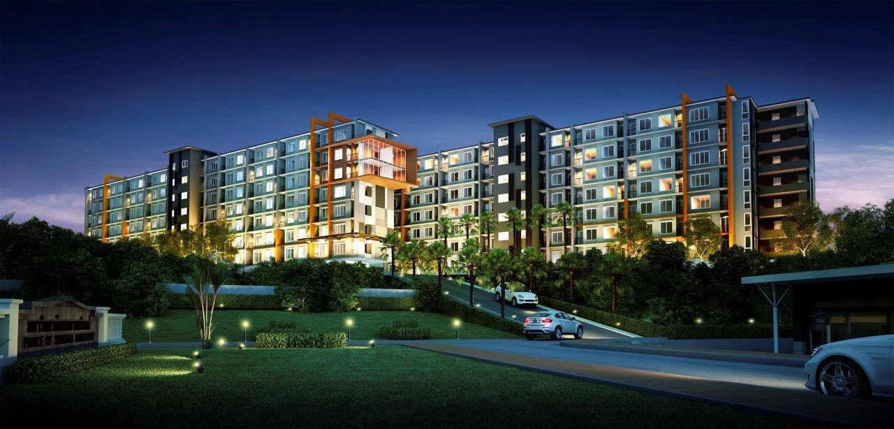 Элитный жилой комплекс с бассейнами в центре Пхукета, Таиланд