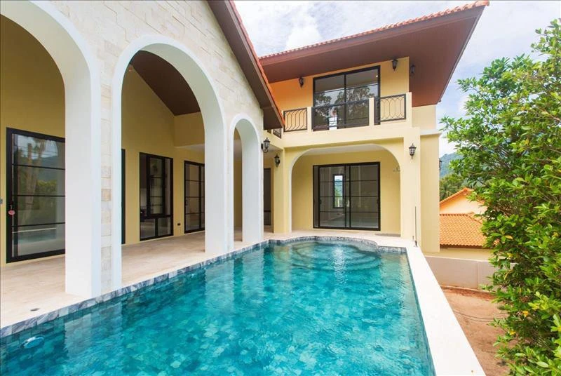 Комплекс вилл с бассейнами в спокойном живописном районе, Самуи, Таиланд