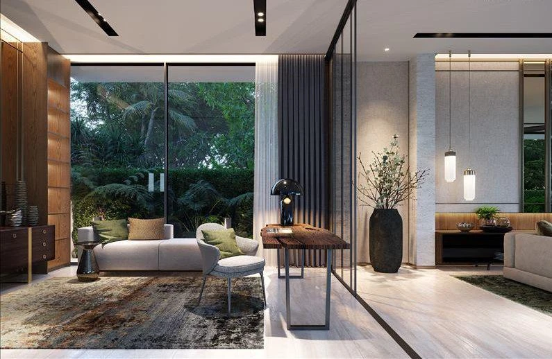 Комплекс вилл с бассейнами рядом с пляжем Лаян, Пхукет, Таиланд