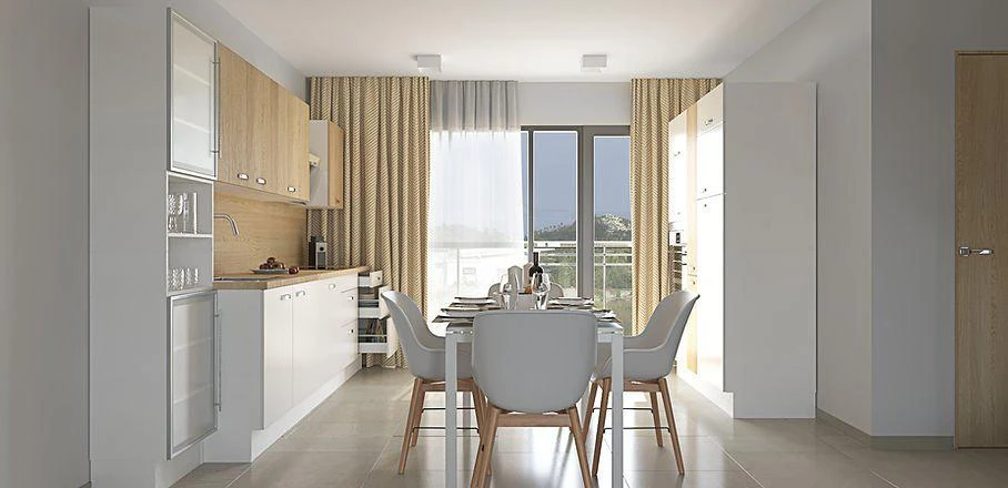 Новый комплекс таунхаусов с бассейнами в 800 метрах от пляжа, Самуи, Таиланд