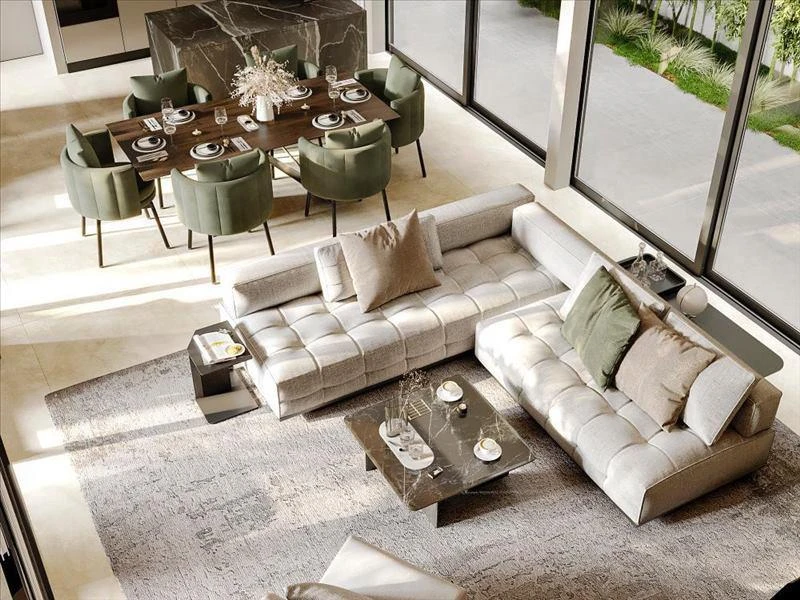 Комплекс вилл с бассейнами и садами рядом с пляжем Банг Тао, Пхукет, Таиланд