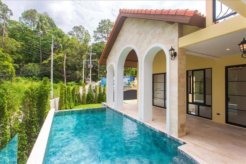 Комплекс вилл с бассейнами в спокойном живописном районе, Самуи, Таиланд