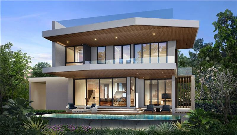 Комплекс вилл с бассейнами в 400 метрах от пляжа Раваи, Пхукет, Таиланд