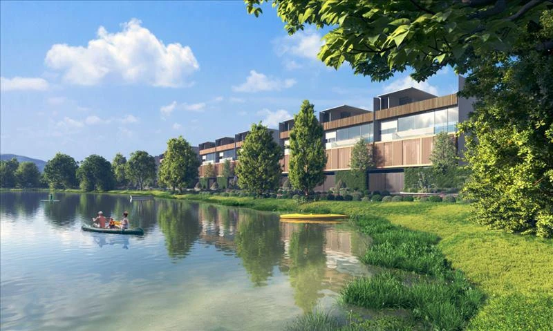 Закрытый комплекс таунхаусов с бассейнами в 50 метрах от пляжа, Пхукет, Таиланд