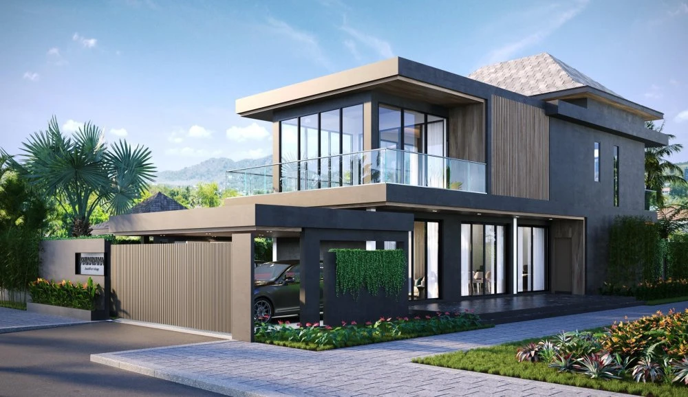 Виллы с частными бассейнами, в комплексе с большой инфраструктурой, 30 метров до пляжа Раваи, Пхукет