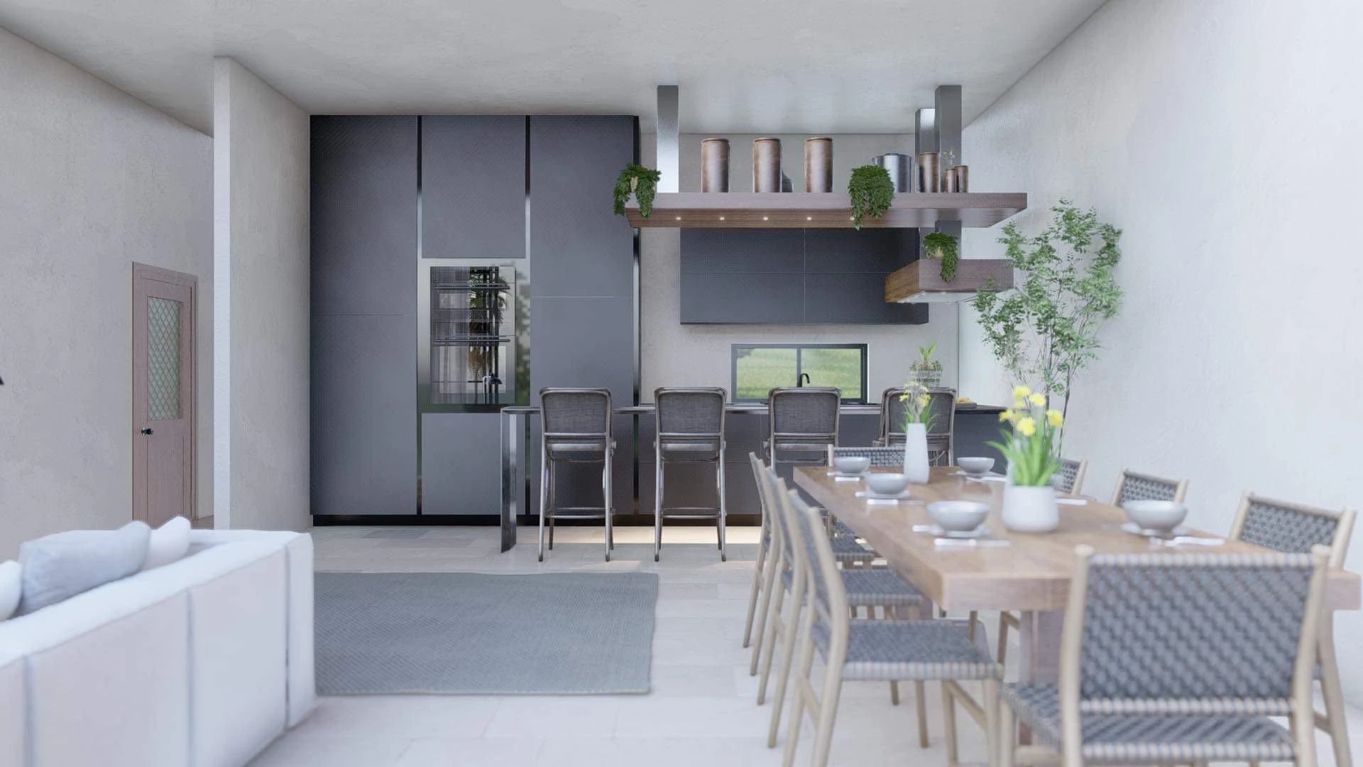 Просторные апартаменты и виллы с частными бассейнами, 900 метров до пляжа Ламай, Самуи, Таиланд