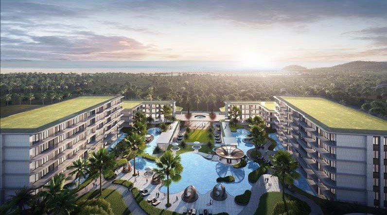 Новая резиденция с бассейнами и зонами отдыха недалеко от пляжа Лаян, Пхукет, Таиланд