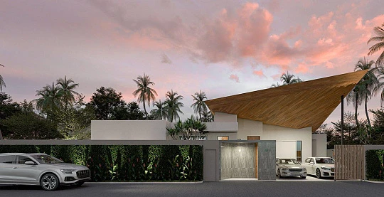 Новый жилой комплекс вилл с бассейнами и общим фитнес-центром на Пхукете, Таиланд