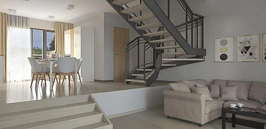 Новый комплекс таунхаусов с бассейнами в 800 метрах от пляжа, Самуи, Таиланд