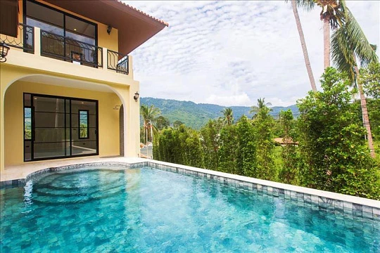 Комплекс вилл с бассейнами в спокойном живописном районе, Самуи, Таиланд