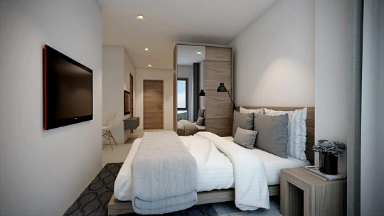 Элитный жилой комплекс с бассейнами в центре Пхукета, Таиланд