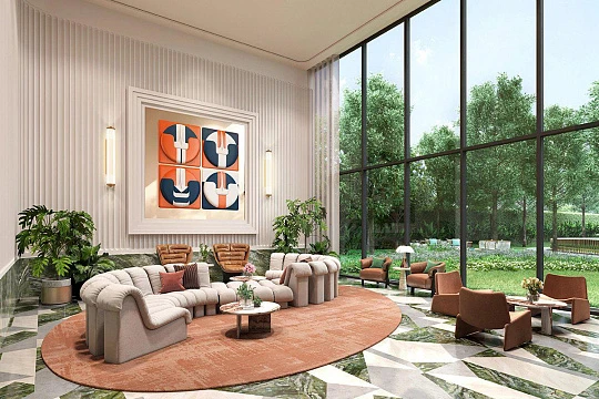 Высотный жилой комплекс с лофт-апартаментами рядом с метро, в деловом районе Бангкока, Таиланд