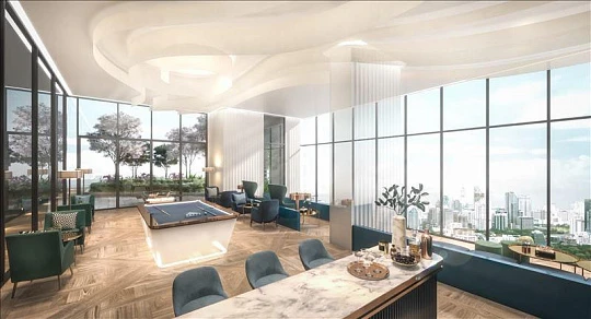 Новая высотная резиденция с бассейнами и спа-центром, Бангкок, Таиланд