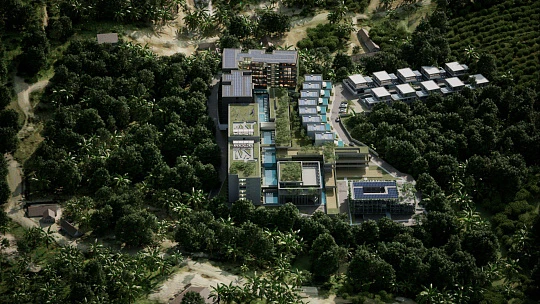 Просторные современные апартаменты рядом с пляжами, в окружениии живописной природы, Лаян, Пхукет, Таиланд