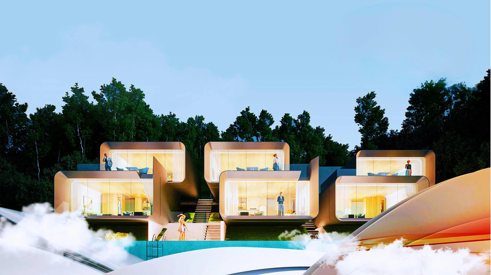 Современные таунхаусы в первоклассном жилом комплексе, Муанг Пхукет, Таиланд