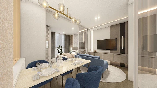 Новая резиденция в 800 метрах от пляжа, Най Харн, Пхукет, Таиланд