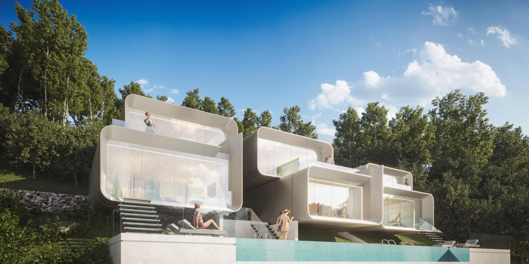 Современные таунхаусы в первоклассном жилом комплексе, Муанг Пхукет, Таиланд