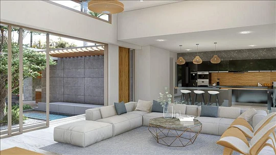 Комплекс вилл с бассейнами рядом со всей необходимой инфраструктурой, Пхукет, Таиланд