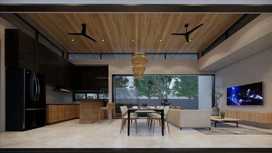 Комплекс вилл с бассейнами рядом с пляжами, Самуи, Таиланд