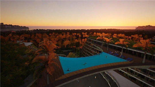 Новая резиденция с бассейнами и видом на океан, Пхукет, Таиланд