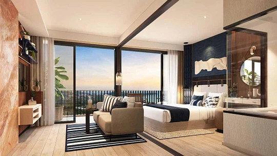 Резиденция с бассейном и коворкингом в 400 метрах от пляжа Банг Тао, Пхукет, Таиланд