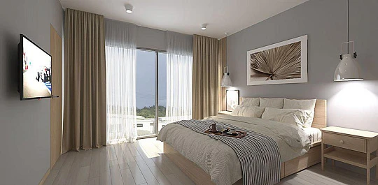 Новый комплекс таунхаусов с бассейнами в 800 метрах от пляжа, Самуи, Таиланд