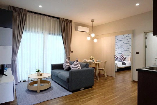 Резиденция с бассейнами и круглосуточной охраной в 250 метрах от пляжа, Пхукет, Таиланд