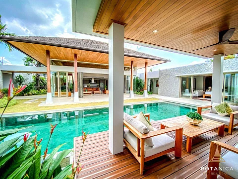 Красивая резиденция с бассейном, парком и тренажерным залом рядом с пляжами и полями для гольфа, Пхукет, Таиланд