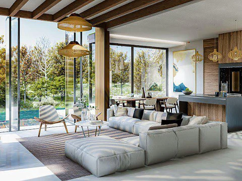 Комплекс вилл с бассейнами рядом со всей необходимой инфраструктурой, Пхукет, Таиланд